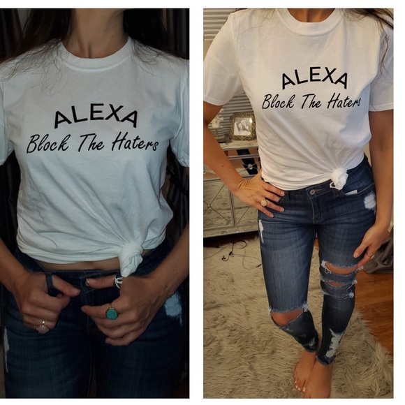 ❄️WINTER SALE❄️ ALEXA block the Haters tee - Picture 7 of 13